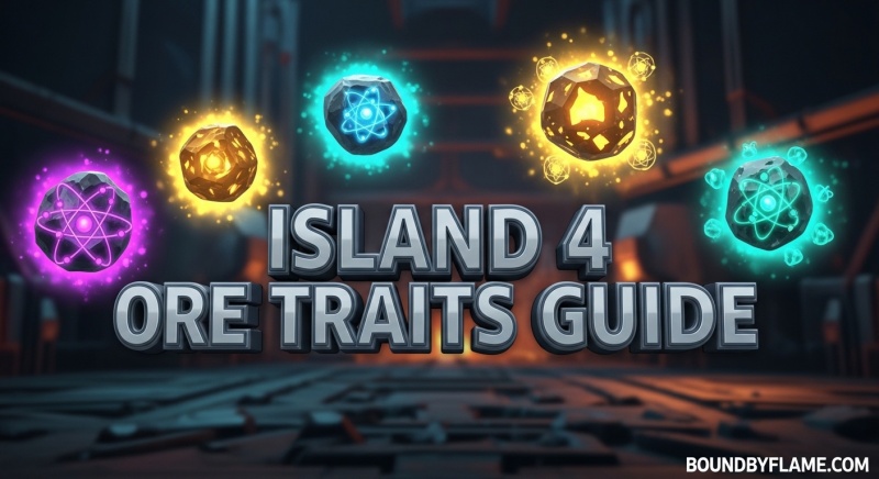 All Island 4 Ore Traits in The Forge