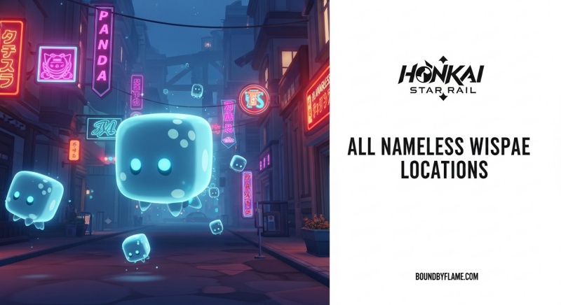 All Nameless Wispae Locations in HSR