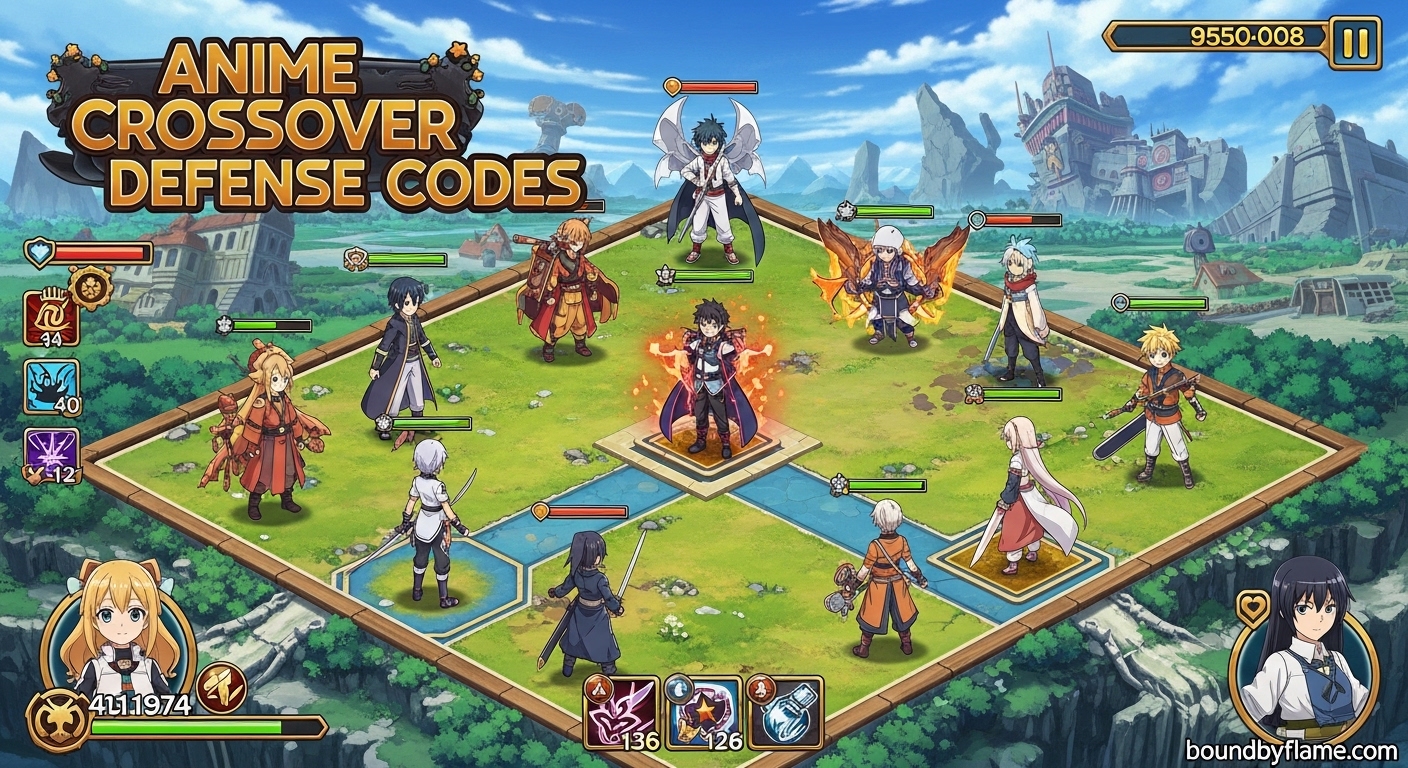 Anime Crossover Defense Codes