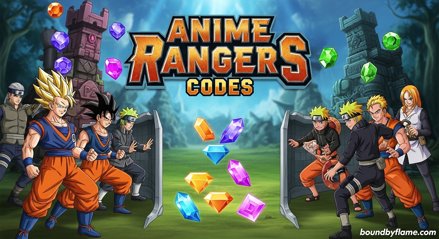 Anime Rangers Codes