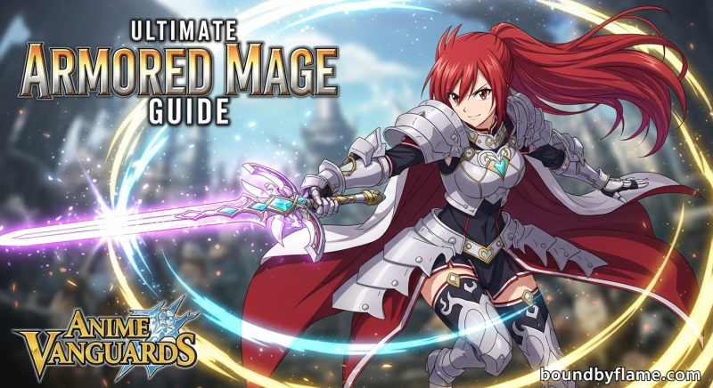 Anime Vanguards Armored Mage