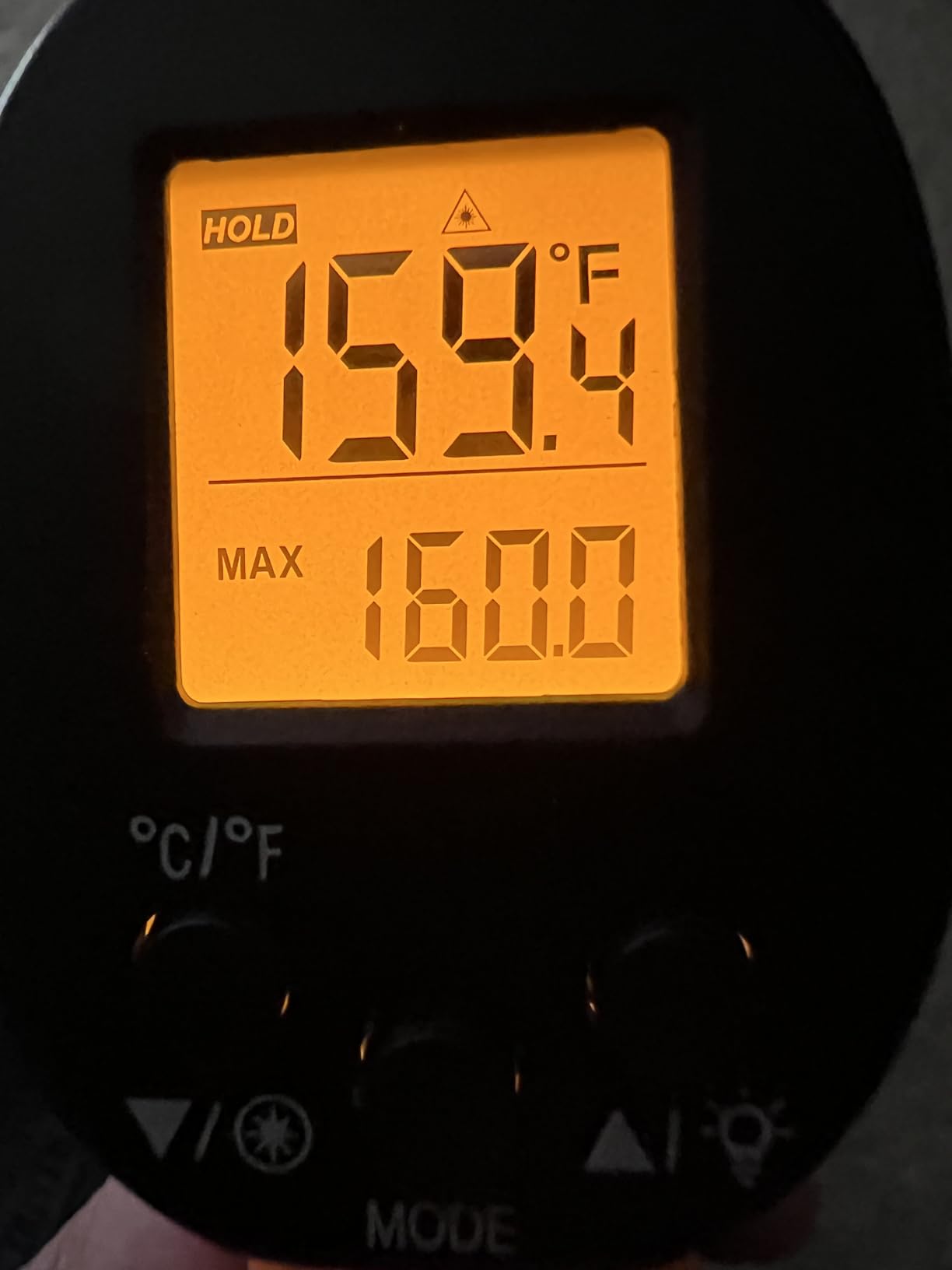 TempPro TP30 Infrared Thermometer Gun, Laser Thermometer for Cooking, Pizza Oven, Griddle, Engine, HVAC, Temperature Gun with Adjustable Emissivity & Max Measure -58°F ~1022°F (Previously ThermoPro) customer photo 2