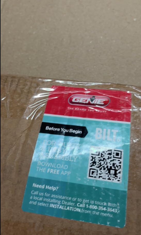 Genie Smart Garage Door Opener with WiFi - Chain Drive with LED Lighting - Works with Alexa, Google Assistant, SmartThings - Includes Remote, Sensors - Model Chain Glide Connect - Black customer photo 1