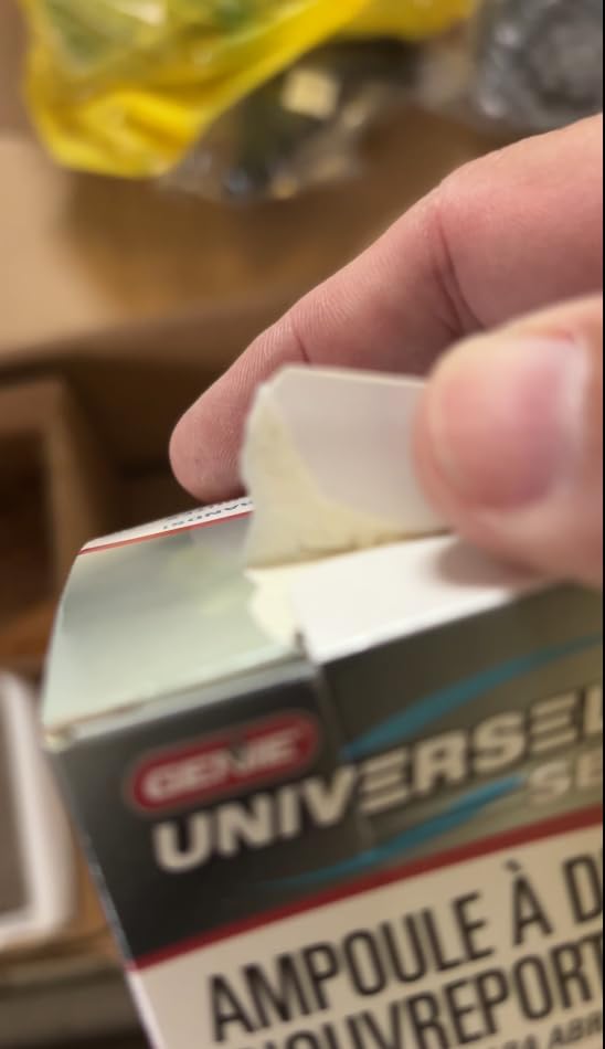 Genie Smart Garage Door Opener with WiFi - Chain Drive with LED Lighting - Works with Alexa, Google Assistant, SmartThings - Includes Remote, Sensors - Model Chain Glide Connect - Black customer photo 2