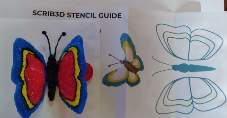 SCRIB3D Advanced 3D Printing Pen with 20 Feet of Filament, Stencil Book, and Project Guide customer photo 2