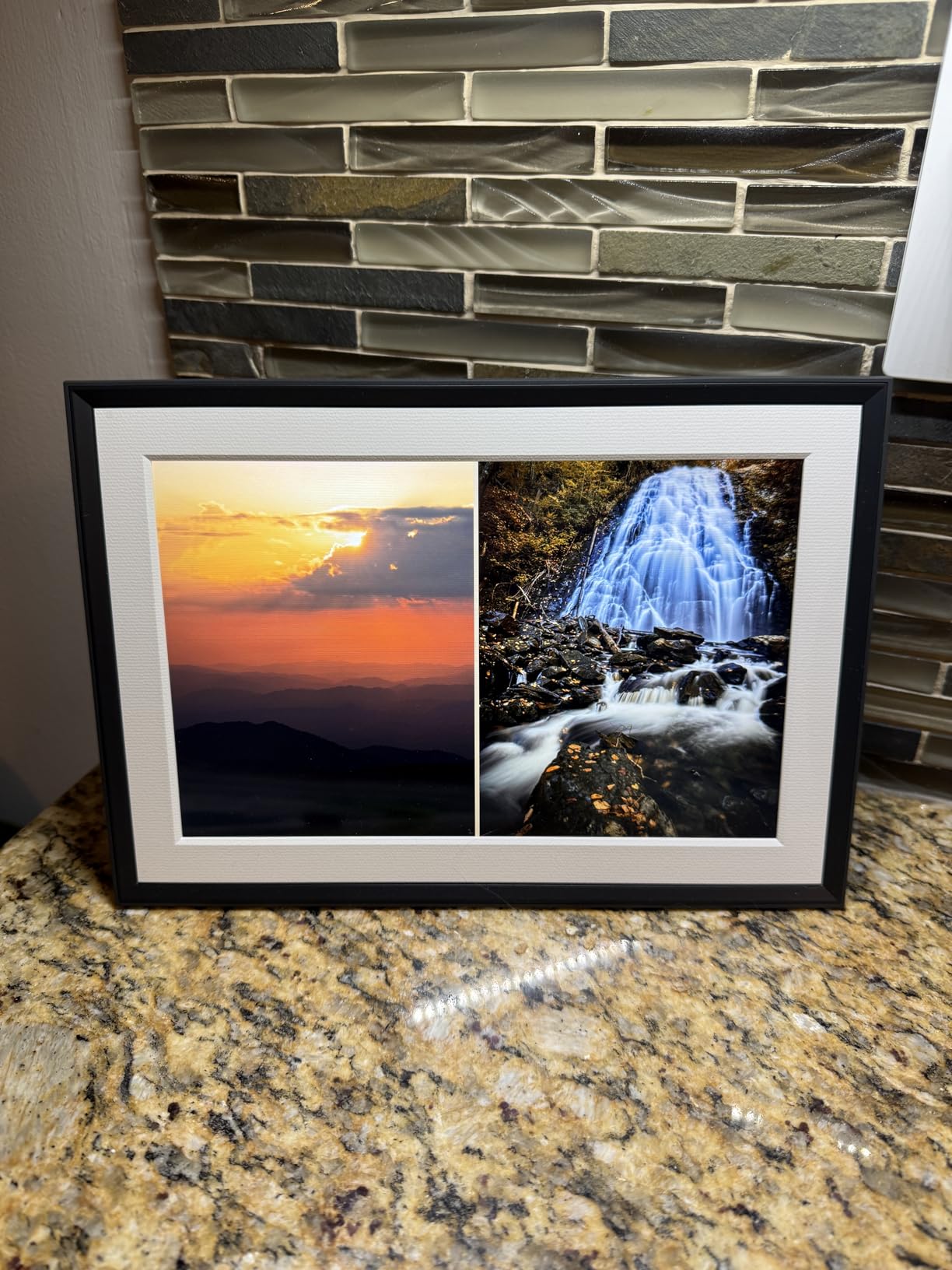 Aura Carver HD WiFi Digital Picture Frame, 10.1 inch, Add Photos with Aura App, Free Unlimited Storage - Wirecutter's Pick for Best Digital Photo Frame 2022 customer photo 2