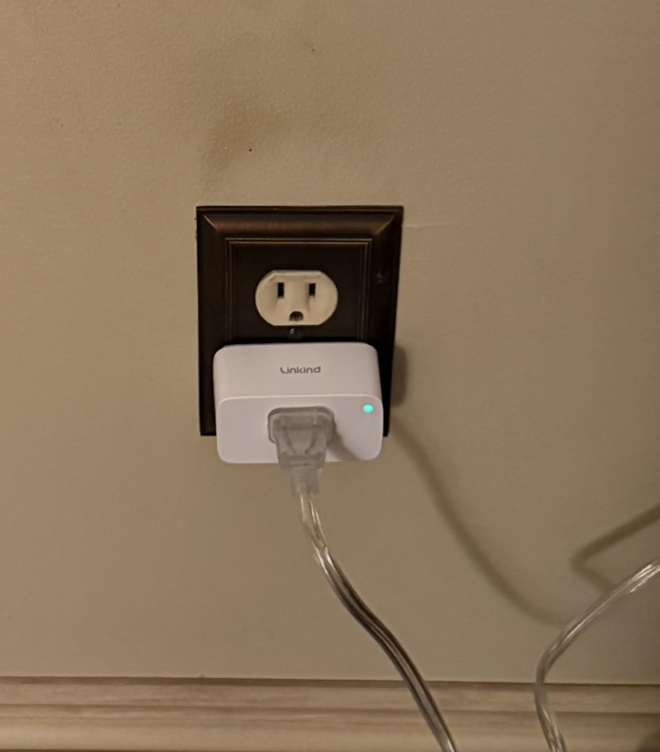 Linkind Matter Smart Plug, Work with Apple Home, Siri, Alexa, Google, SmartThings, Smart Home Smart Outlet Timer 15A/1800W, APP Remote Control & Schedule, ETL & FCC Certified, 2.4G Wi-Fi Only, 4 Pack customer photo 1