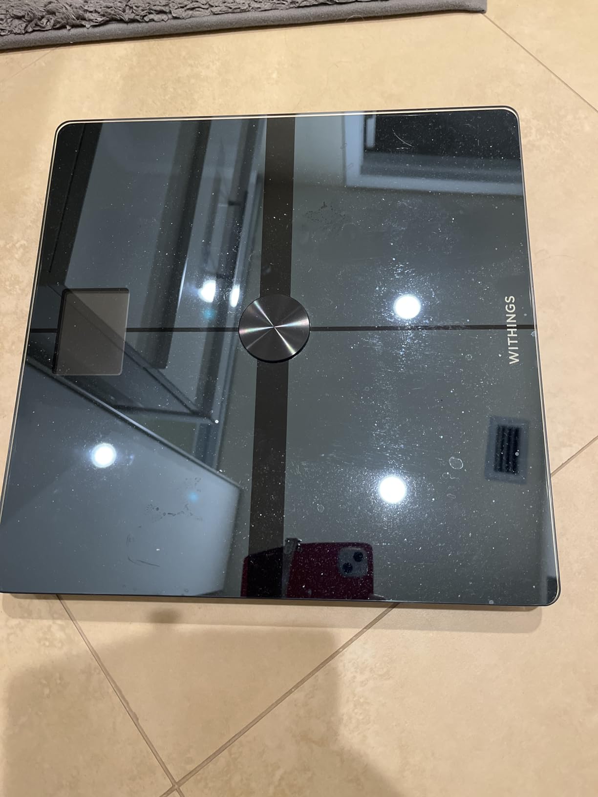 WITHINGS Body Smart - Accurate Scale for Body Weight and Fat Percentage, Body Composition Wi-Fi and Bluetooth Weight Scale, Baby Weight Scale, Smart Scale Apple Health Compatible, Bathroom Scale customer photo 1