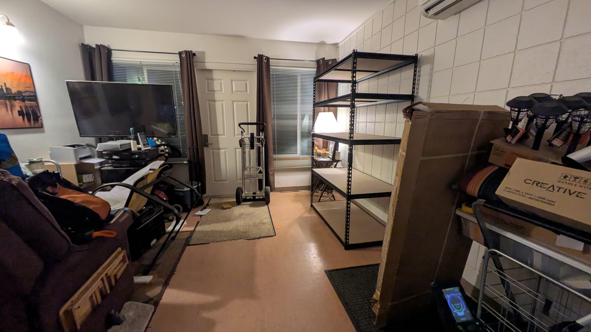 VEVOR Storage Shelving Unit, 5-Tier Adjustable, 2000 lbs Capacity, Heavy Duty Garage Shelves Metal Organizer Utility Rack, Black, 36 L x 18 W x 72 H for Kitchen Pantry Basement Bathroom Laundry customer photo 1