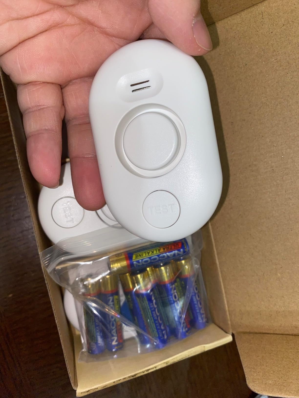 5 Pack Water Leak Detectors for Home, 100dB Water Sensor Alarm for Basement,Flood Leakage Detection Devices for Pipe/Drain/Sink/Faucet Drip Alert,Floor Flooding in Bathroom/Kitchen/Toilet/Laundry Room customer photo 1