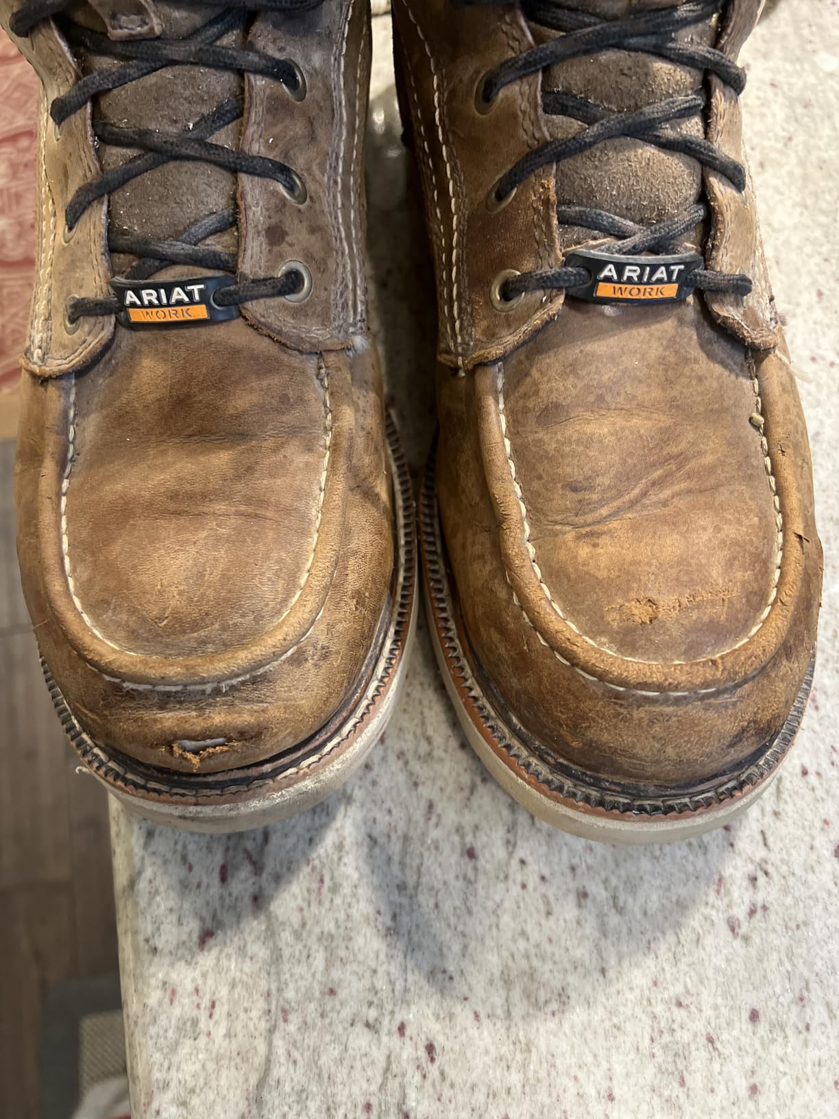 Ariat Men's Rebar Wedge Moc Toe 6