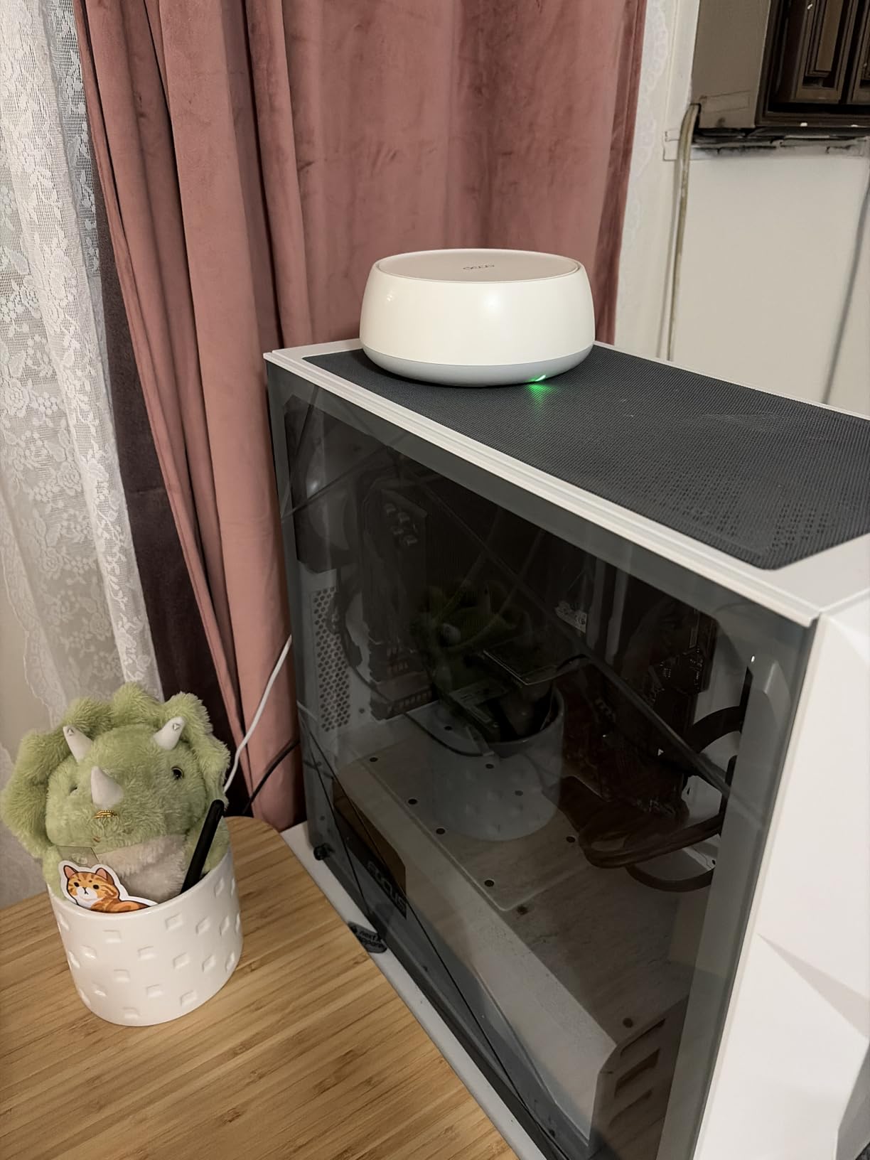 TP-Link Deco 7 BE23 Dual-Band BE3600 WiFi 7 Mesh Wi-Fi System | 4-Stream 3.6 Gbps, 160 Mhz | Covers up to 6,500 Sq.Ft | 2× 2.5G Ports Wired Backhaul | VPN,MLO,AI-Roaming, HomeShield, 3-Pack customer photo 2