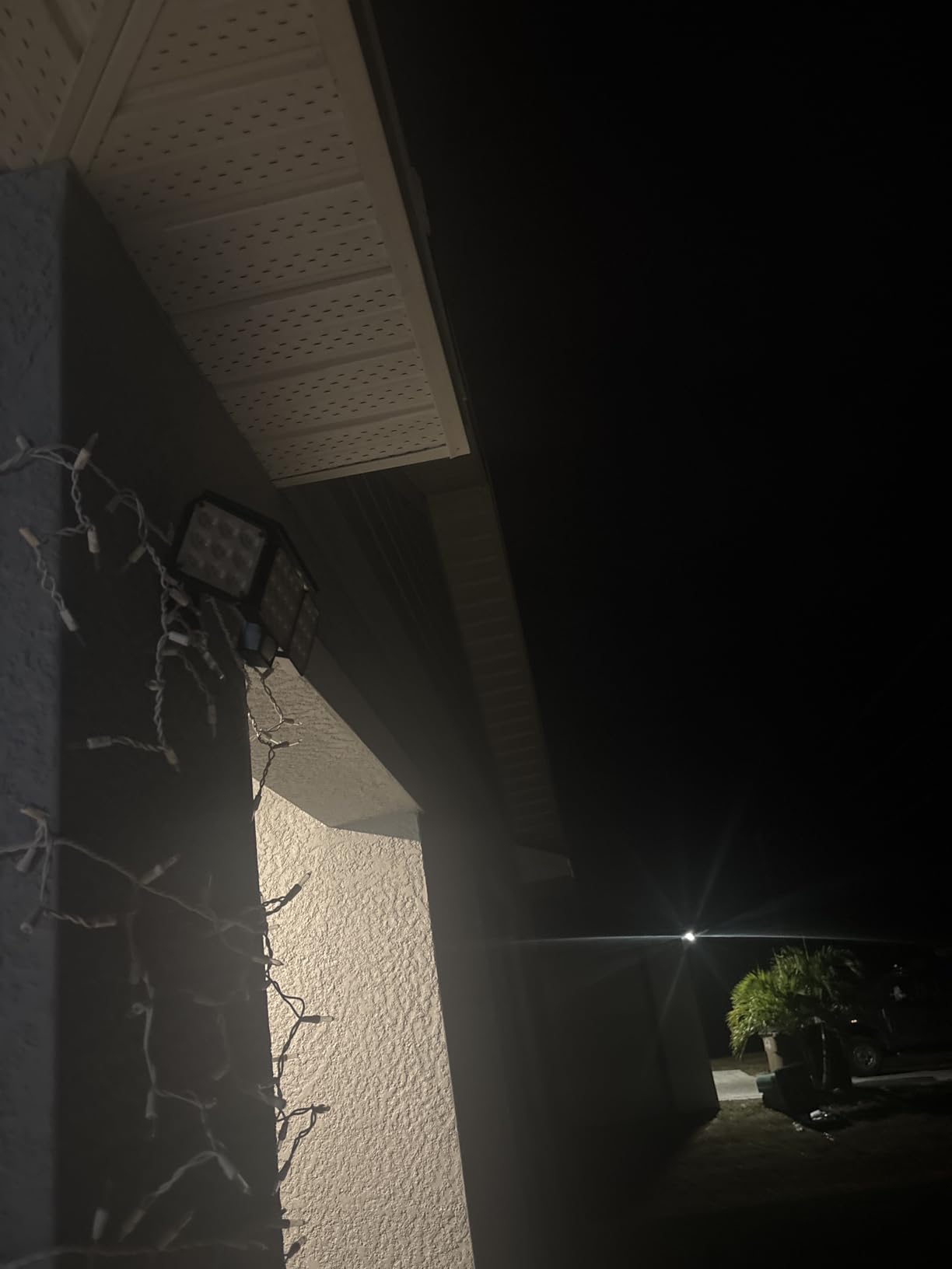 WdtPro Solar Lights Outdoor Flood Light, 3500LM Bright Motion Sensor Outdoor Lights, 3 Heads & Upgrade Glass Panel, LED Solar Powered Security Light Spotlights Waterproof for Outside Yard-2Pack customer photo 2