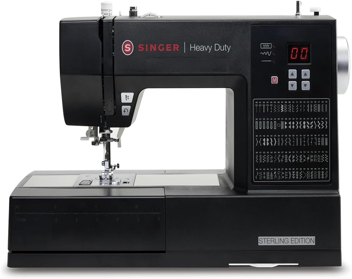 SINGER Heavy Duty 6600C Sterling Sewing Computerized Machine + Accessory | 100 Built-In Stitches Deliver 215 Stitch Applications| 60% More Power, 1100 Stitches/Min| Metal Frame, 6 One-Step Buttonhole customer photo 1