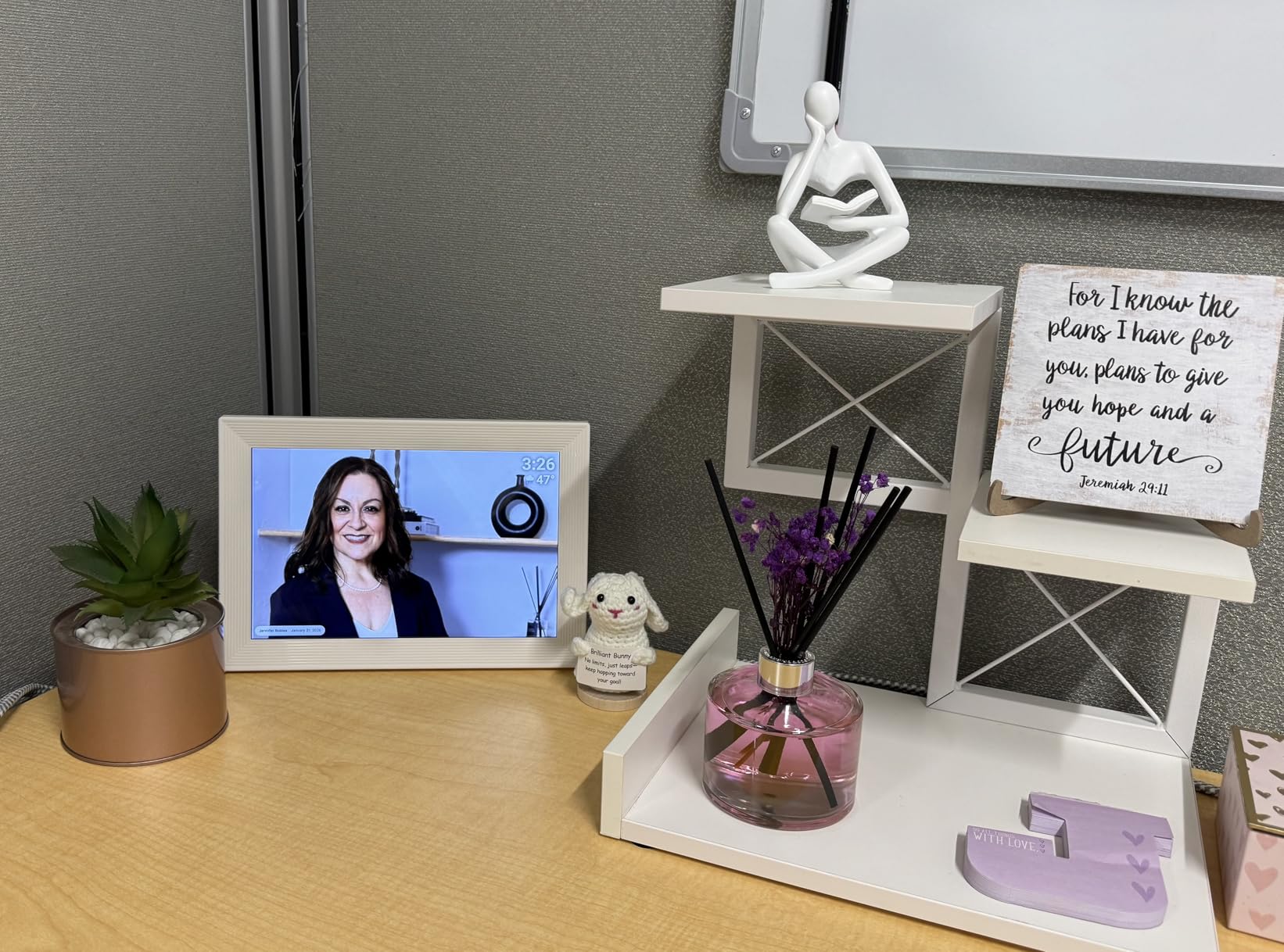 Digital Picture Frame, 10.1 inch Frameo Digital Frame WiFi, 1280 * 800 IPS HD Touchscreen, 32GB Storage, Instant Share Pictures Video, Smart Photo Frame Electronic, Gifts for Mom, House Warming customer photo 1