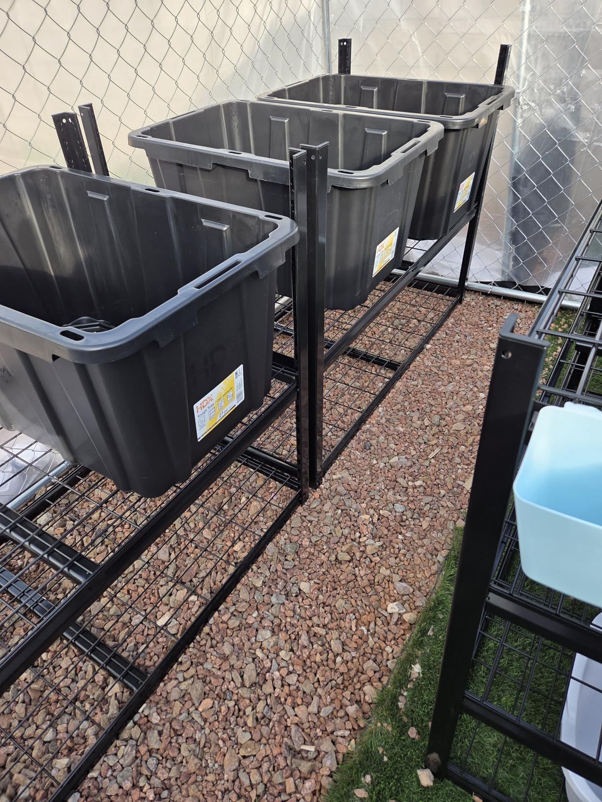 PrimeZone 72 H Heavy Duty Garage Shelving 2500 LBS 5 Tier Heavy Duty Storage Shelves Adjustable Industrial Metal Wire Shelf Unit for Garage,Basement,Pantry,Warehouse,Commercial,48 W X 24 D X 72 H customer photo 2