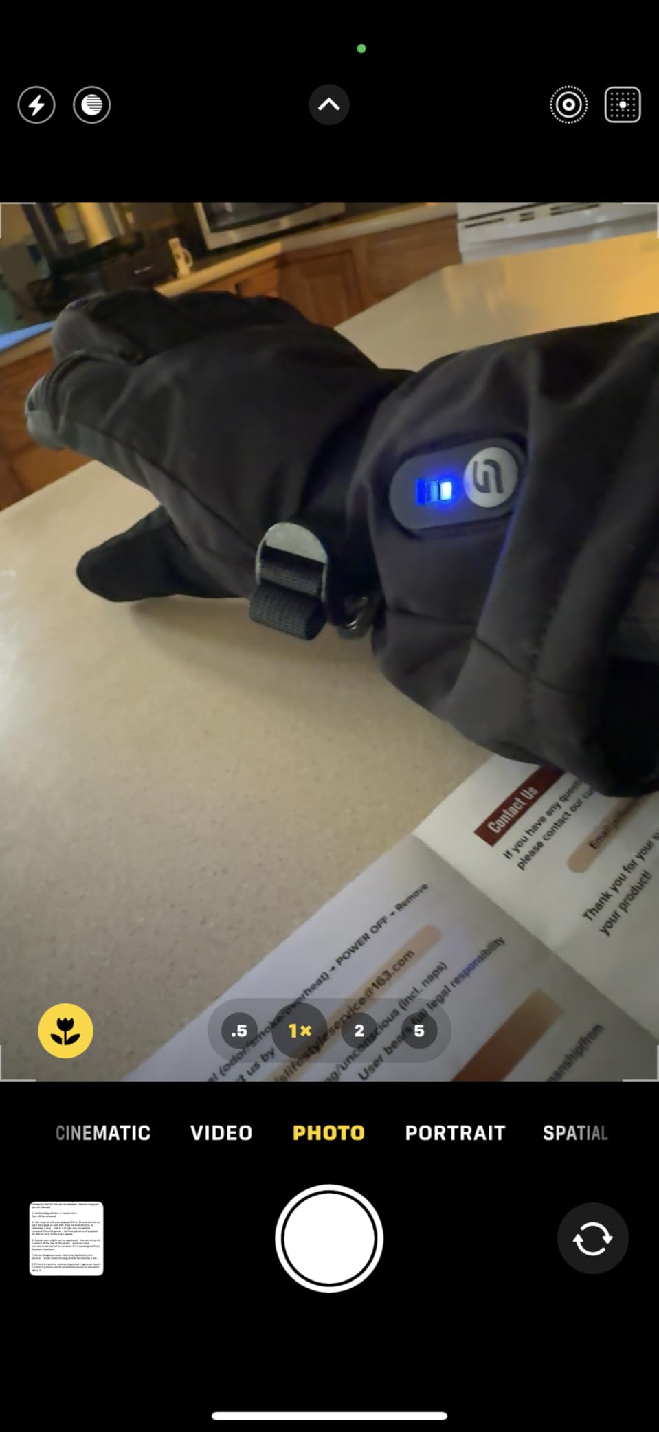 JS LifeStyle Heated Gloves for Men Women,HG-01 7.4V 3000mAh Rechargeable Battery Wind Water Proof with Touch Screen and Light-Off Design for Winter Ski Work Motorcycle customer photo 2