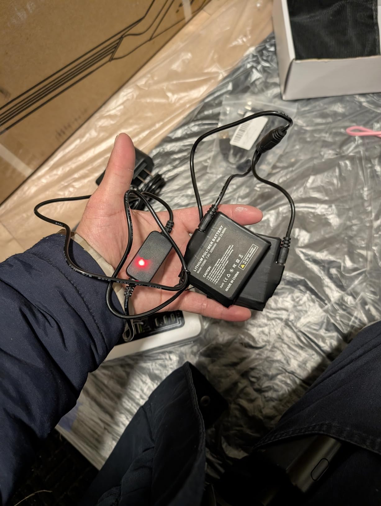 AGPTEK Heated Gloves for Men Women, 7.4V Fast Heat Rechargeable Winter Glove with Battery Indicator &Touchscreen, Waterproof Hand Warming for Skiing, Hiking, Camping, Fishing, Motorcycle customer photo 1