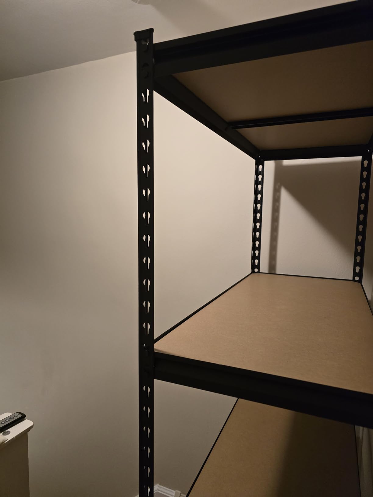 Heavy Duty Garage Shelving,5-Tier Metal Storage Shelves,2400LBS Shelving Unit,Adjustable Shelving Rack, Standing Shelf Units for Garage Storage Warehouse,28x12x60 customer photo 1