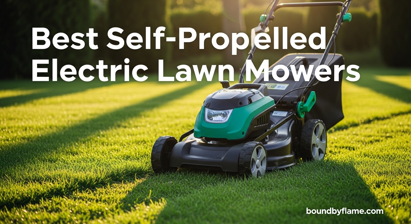 Best Self-Propelled Electric Lawn Mowers