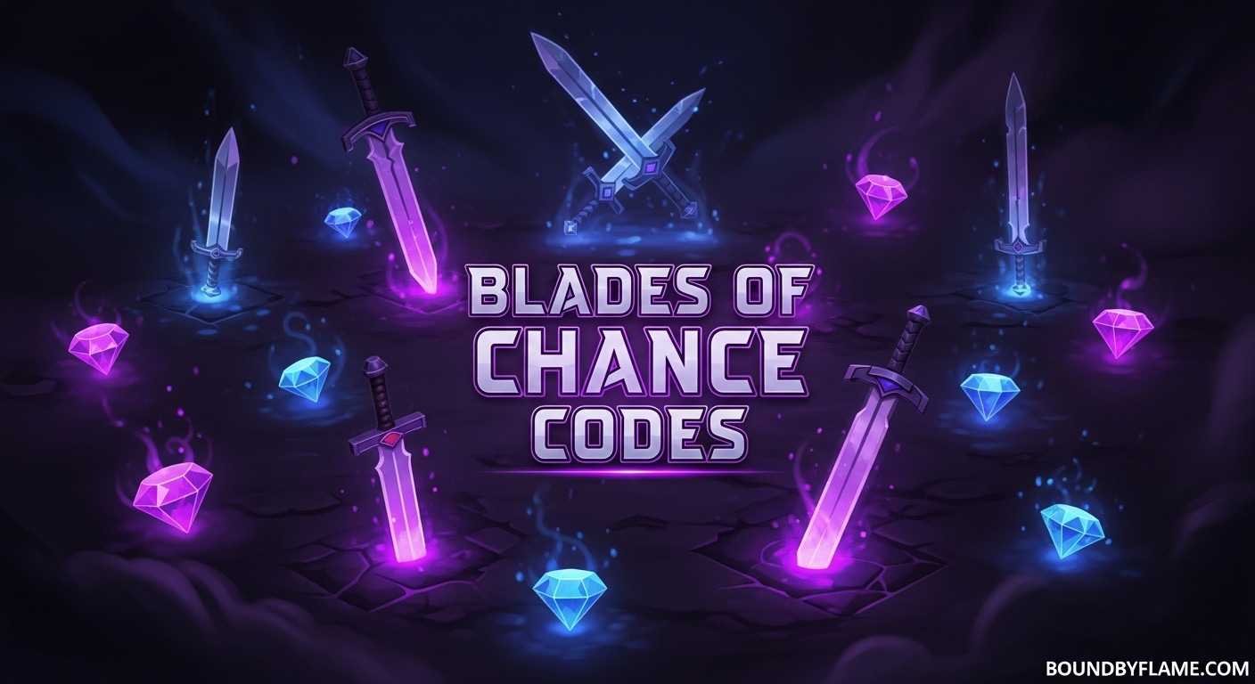 Blades of Chance Codes