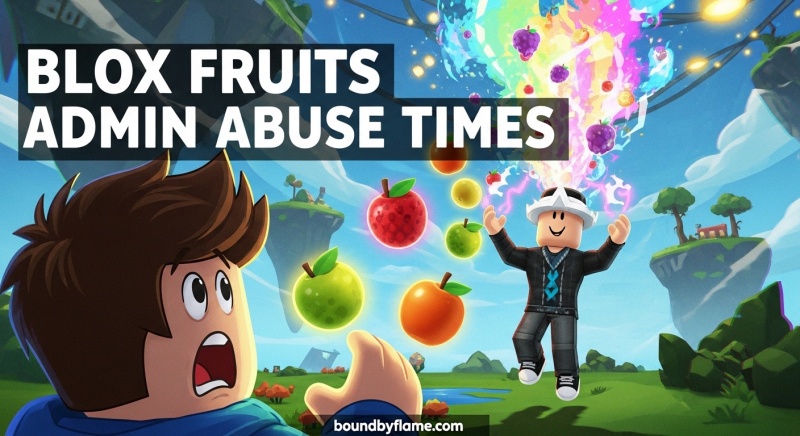 Blox Fruits Admin Abuse Times