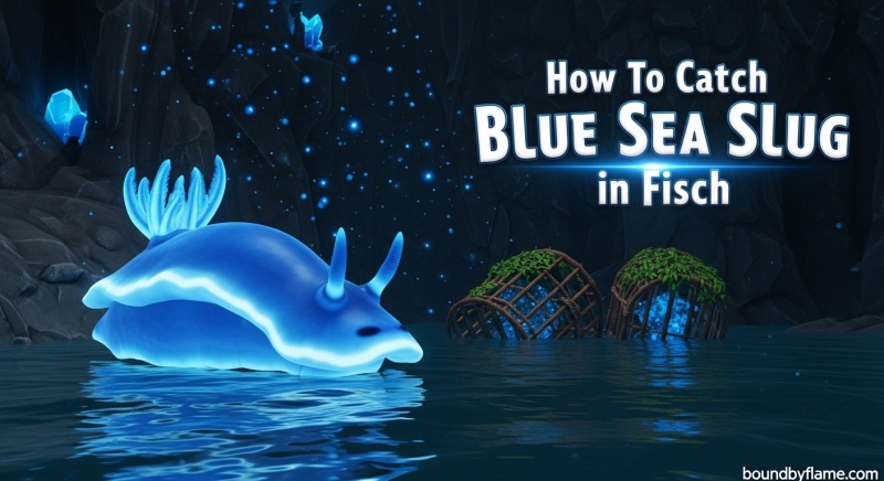 Catch Blue Sea Slug in Fisch