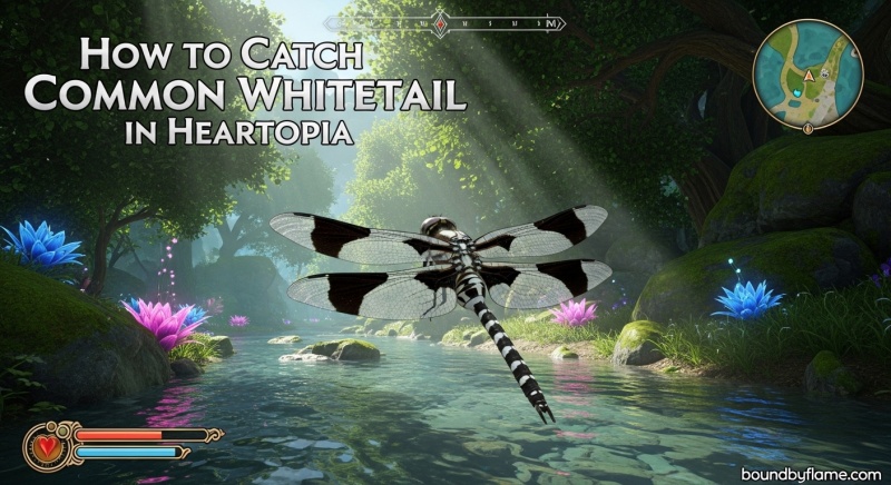 Catch Common Whitetail in Heartopia