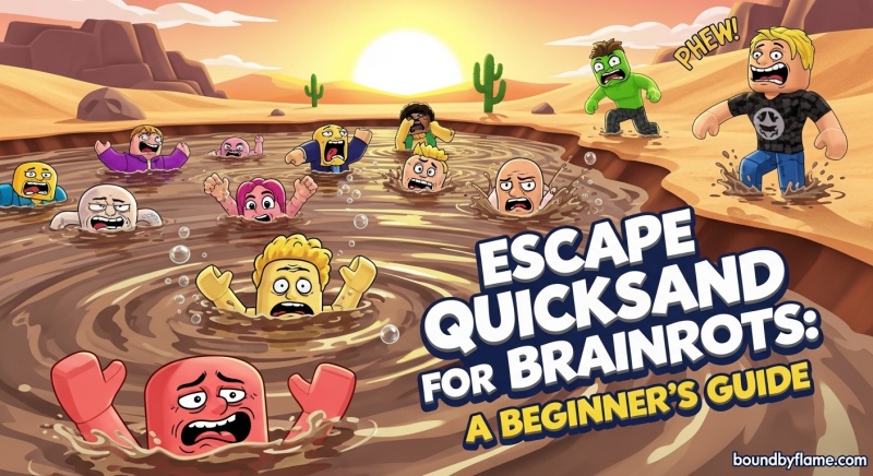 Escape Quicksand for Brainrots Guide