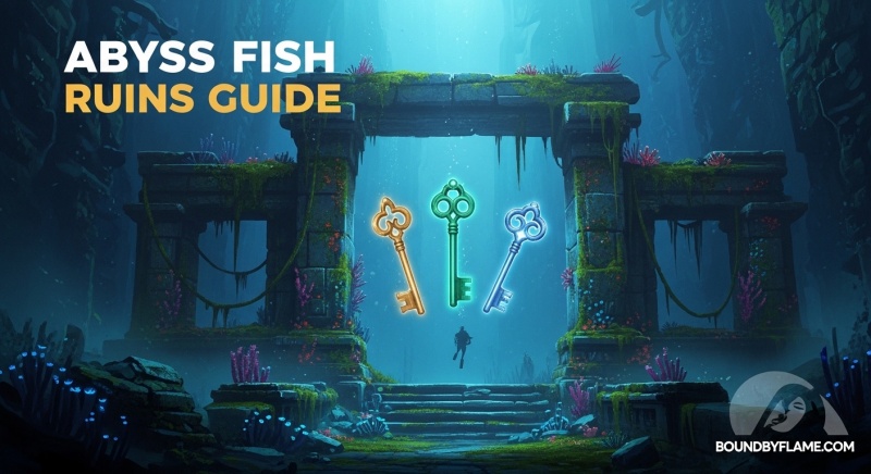 Find All Fish Ruins Keys in Abyss
