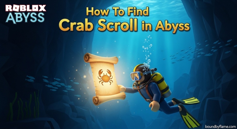 Find Crab Scroll in Abyss