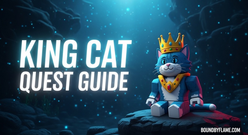 Find King Cat in Roblox Abyss