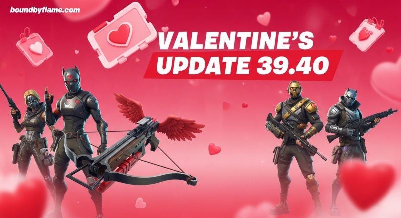 Fortnite Valentine's Day Update 39.40 Patch Notes