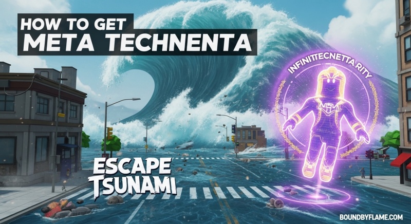 Get Meta Technetta in Escape Tsunami
