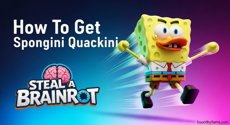Get Spongini Quackini in Steal a Brainrot