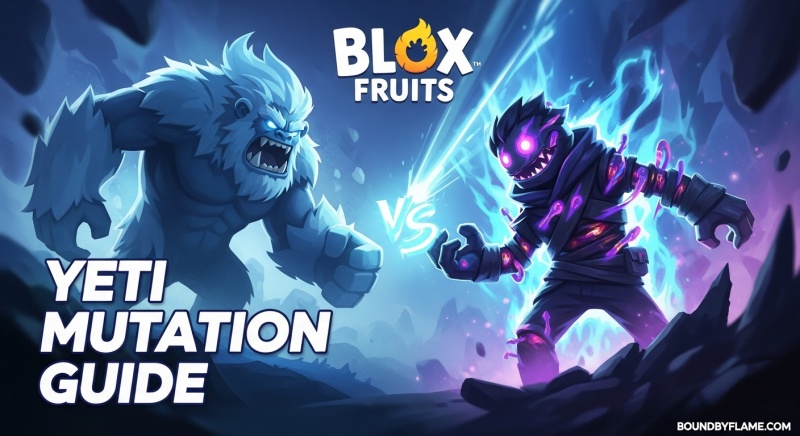 Get Yeti Fruit Fiend Mutation in Blox Fruits