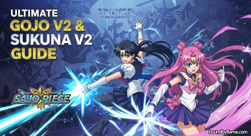 Gojo V2 & Sukuna V2 in Sailor Piece