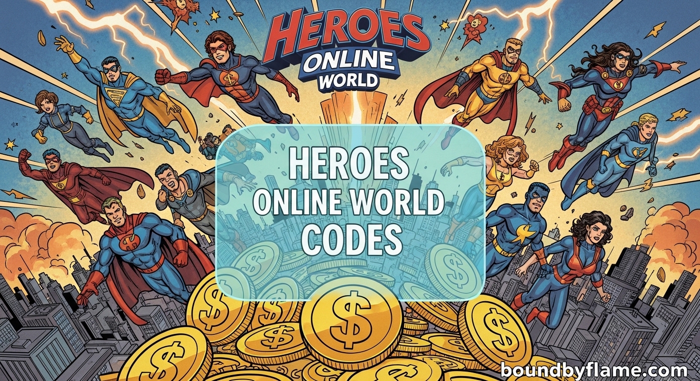 Heroes Online World Codes
