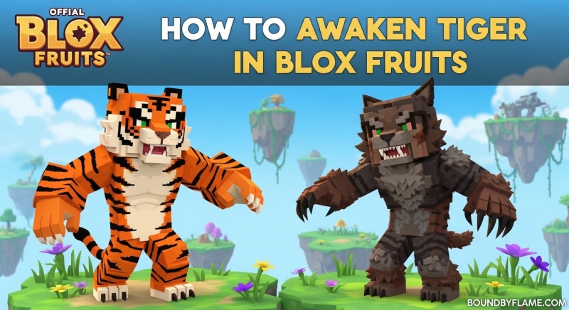 How to Awaken Tiger in Blox Fruits