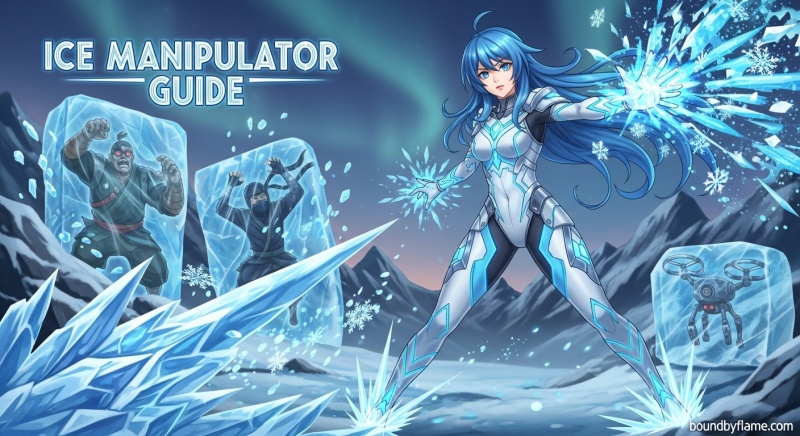 Ice Manipulator in Anime Vanguards