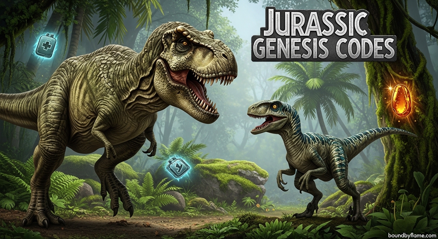 Jurassic Genesis Codes