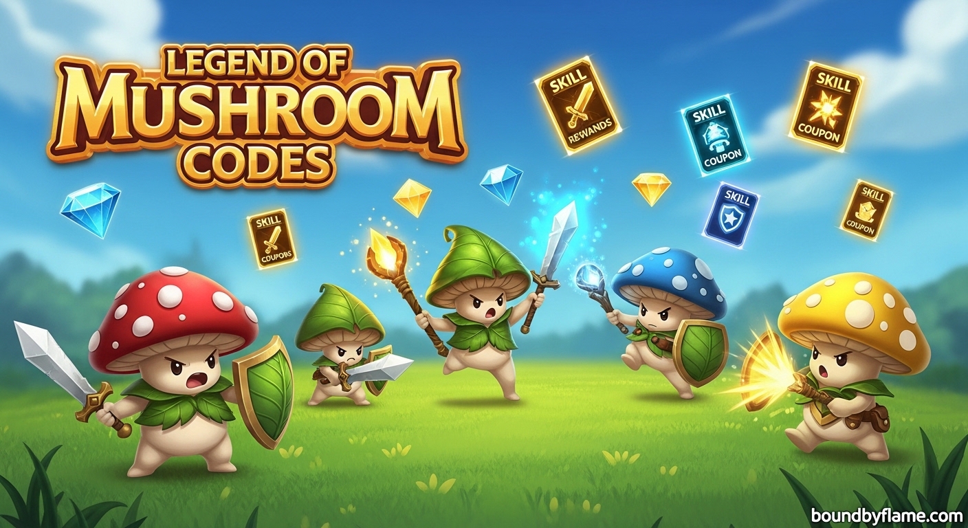 Legend of Mushroom Codes