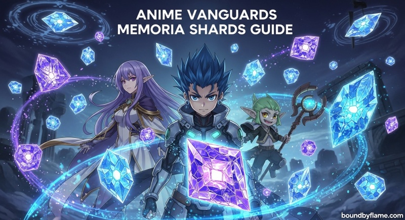 Memoria Shards in Anime Vanguards