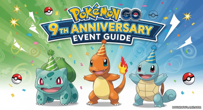 Pokemon GO Anniversary Party