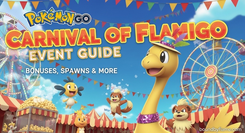 Pokemon GO Carnival of Flamigo Event