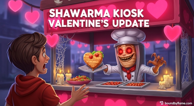 Scary Shawarma Kiosk Valentine's Day Update Guide