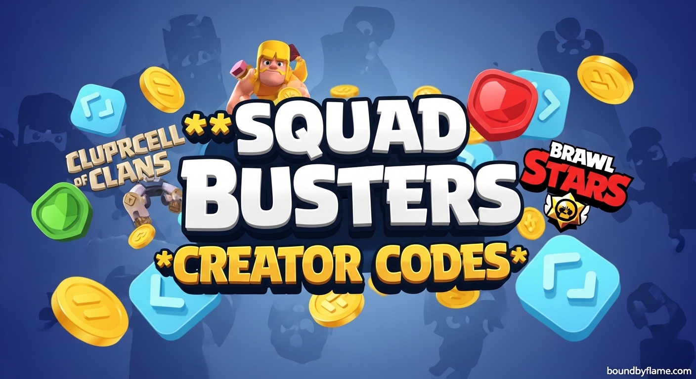 Squad Busters Creator Codes
