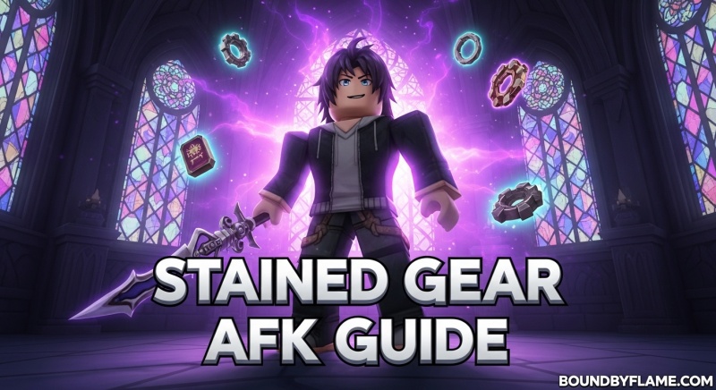 Stained Gear AFK Farming Jujutsu Zero