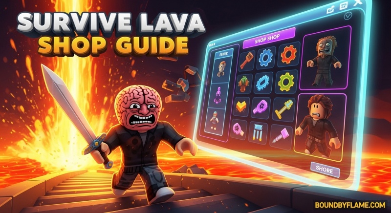 Use Shop System in Survive Lava