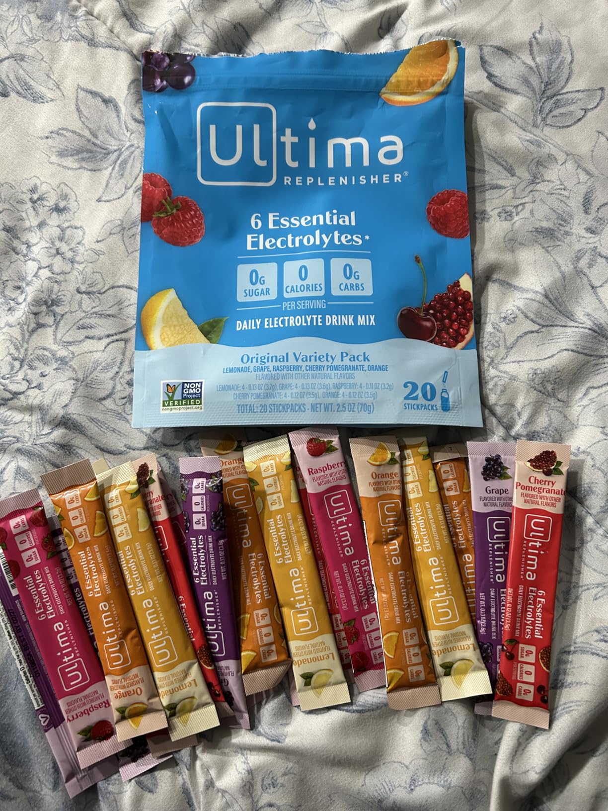 Ultima Replenisher Daily Electrolyte Powder Original Variety Pack Review – Review Image
